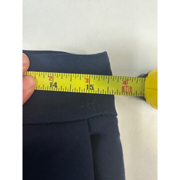 Boden Navy kick flare Cropped Pants - Picture 7 of 8